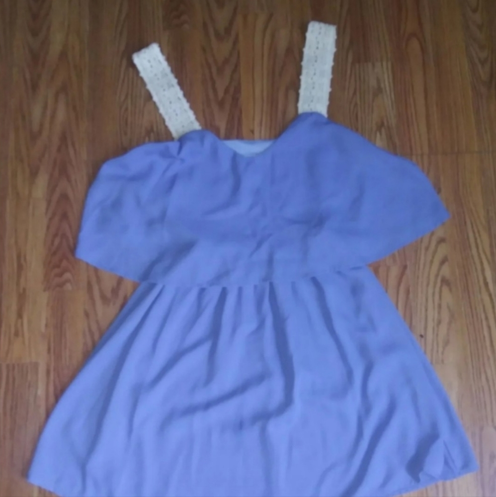 Vintage style layered dress  size medium